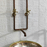 Antique Copper Wall Mount Faucet Sink