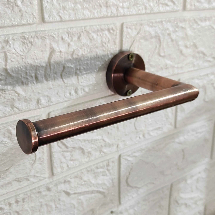 Bathroom Toilet Paper Holder Brushed Copper