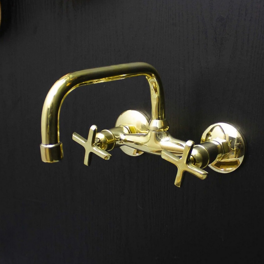 Curved Wall Mount Faucet