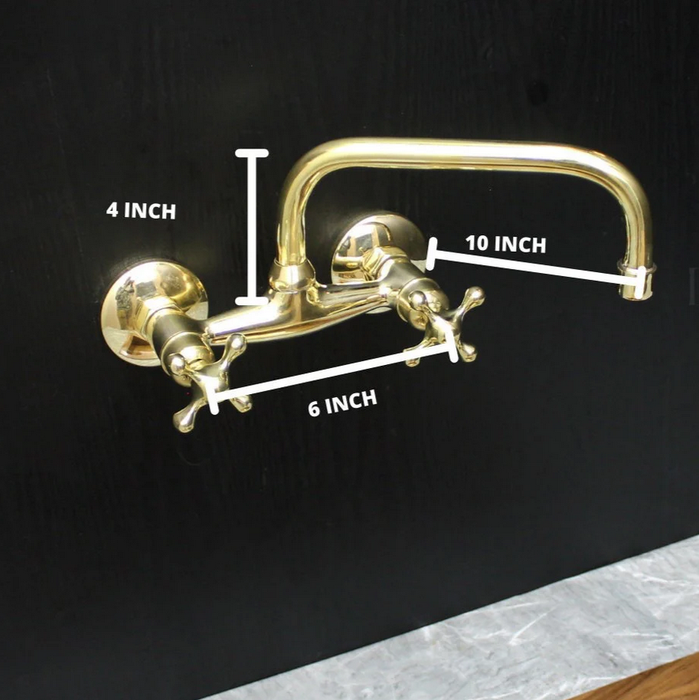 Curved Wall Mount Faucet