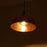 Hammered Solid Copper Pendant Light