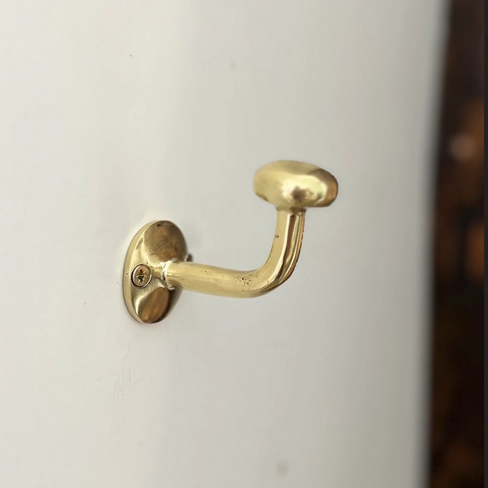 Handracfted Brass Hooks