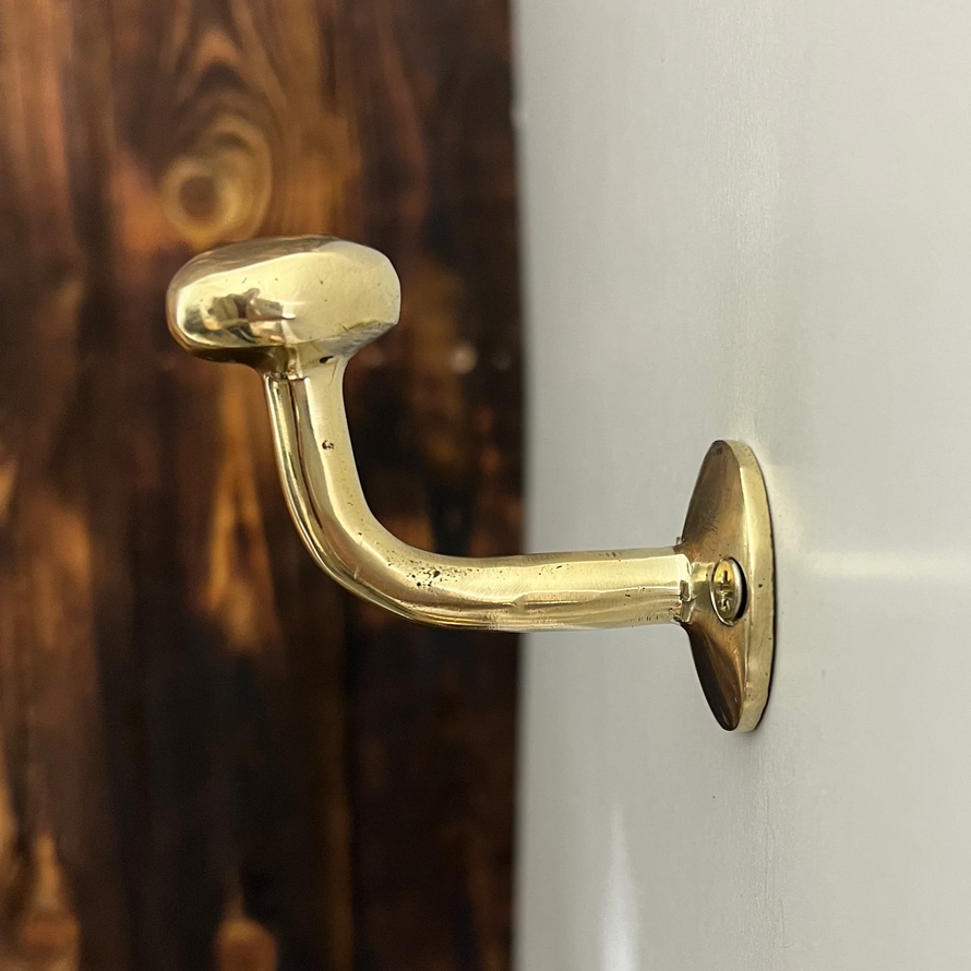 Handracfted Brass Hooks