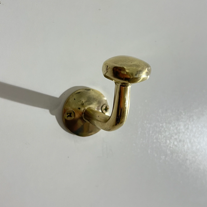 Handracfted Brass Hooks