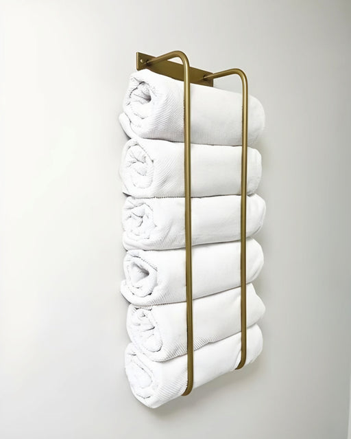 Unlacquered Brass Towel Rack