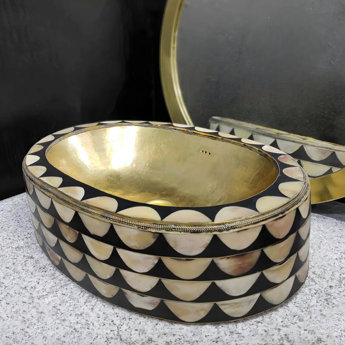 Moroccan Oval Vessel Sink