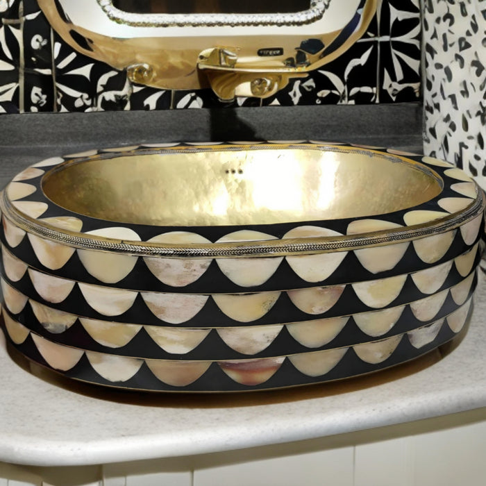 Moroccan Oval Vessel Sink