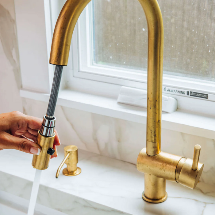 Pull Down Kitchen Faucet