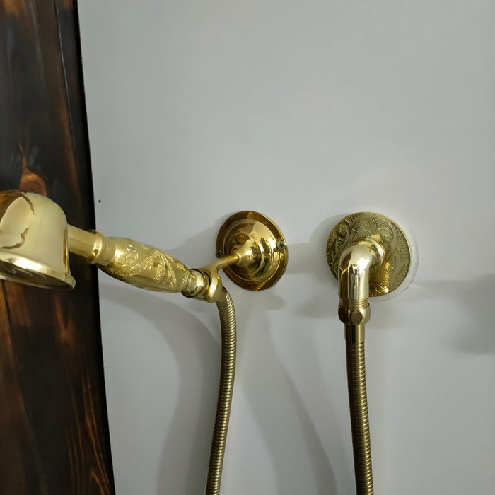 Solid Brass Exposed Shower Set