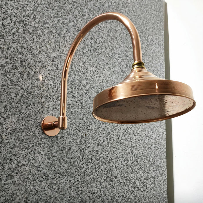 Solid Copper Dome Showerhead