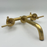 Unlacquered Brass Bathroom Faucet