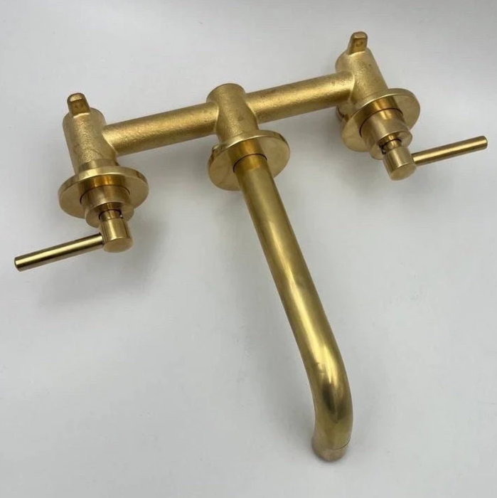 Unlacquered Brass Bathroom Faucet