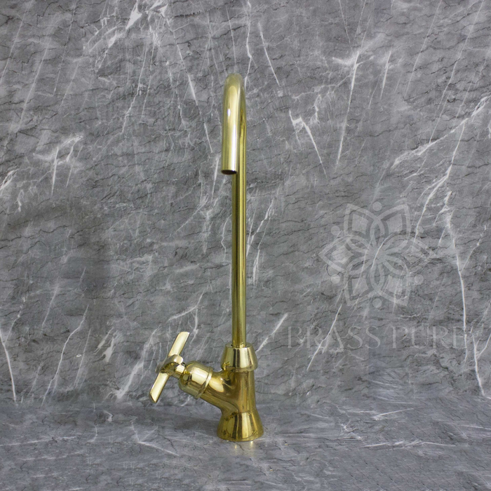 Unlacquered Brass Cold Water