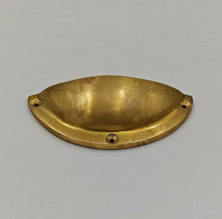 Unlacquered Brass Cup Pulls