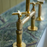 Unlacquered Brass Kitchen Faucet