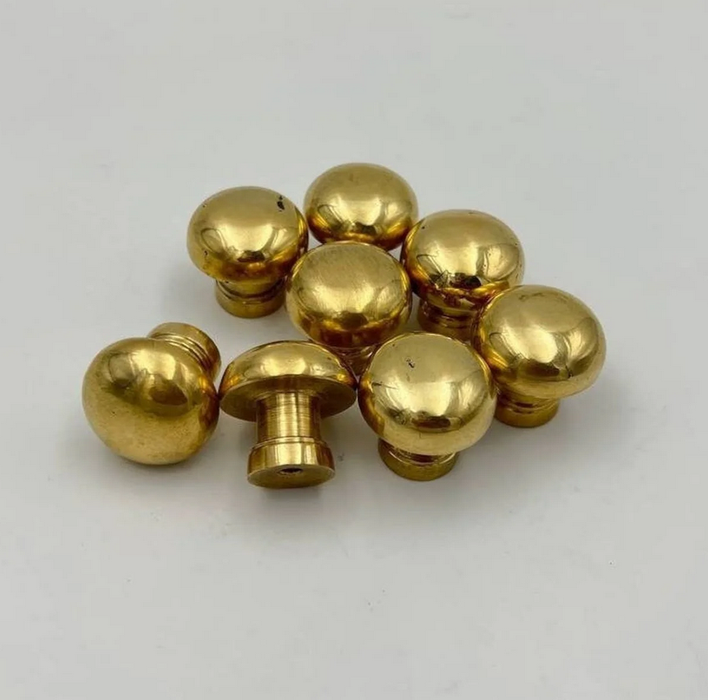 Unlacquered Brass Knobs