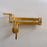 Unlacquered Brass Pot Filler Kitchen Faucet