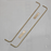 Unlacquered Brass Towel Rack