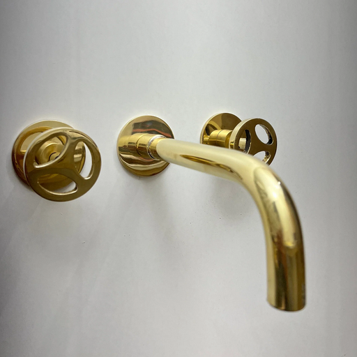 Unlacquered Brass Wall Mount Faucet