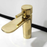 Unlaquered Brass Mixer Tap Bathroom Basin