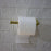 Unlacquered Brass Wall Mount Toilet Paper Holder