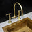 Unlacquered Brass Kitchen Faucet